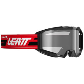 Leatt Vizion 3.5 Iriz Goggle  Red Frame/Silver Lens