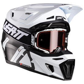 Leatt Moto 9.5 Carbon Helmet with 6.5 Velocity Iriz Goggle