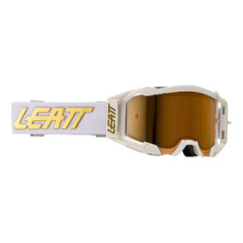 Leatt Velocity 5.5 Iriz Goggle  White Frame/Bronze Lens