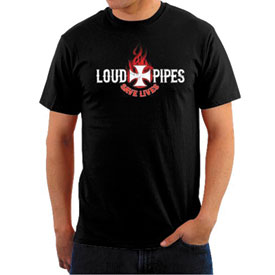 Lethal Threat® Loud Pipes Save Lives T-Shirt