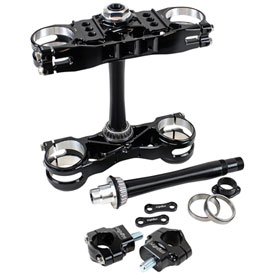 Luxon Gen3 Pro Triple Clamp Set with Solid Handlebar Mounts