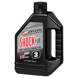 Maxima Race Grade Full Synthetic Shock Fluid 3W 32 oz.