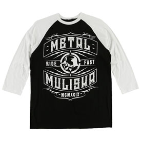 Metal Mulisha Signal Raglan 3/4 Sleeve T-Shirt