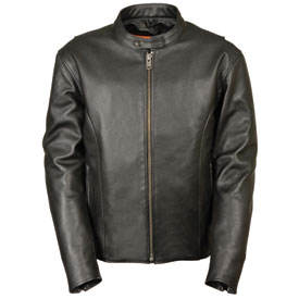 Milwaukee Leather Classic Scooter Leather Motorcycle Jacket