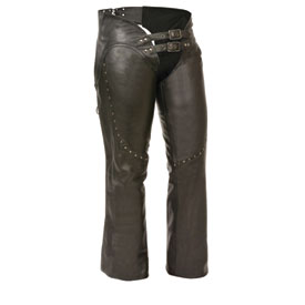 Milwaukee Leather Women's Low Rise Double Buckle Chaps
