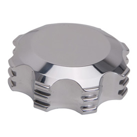 Modquad Gas Cap  Polished With Steps