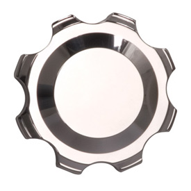 Modquad Gas Cap  Polished With Steps