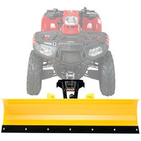 Moose Racing RM4 Rapid Mount Standard Straight Blade Plow Kit, Winch Equipped ATV, 50" Blade