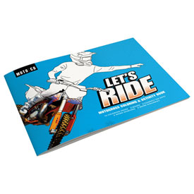 MOTO Let's Ride Motocross Coloring and Activity Book
