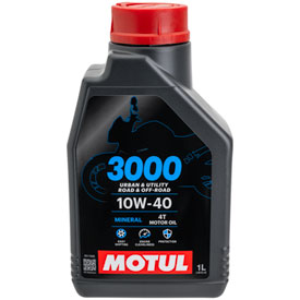 Motul 3000 4-Stroke Motor Oil 10W-40 1 Liter