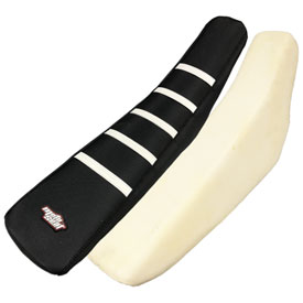 Motoseat Seat Foam and Ribbed Seat Cover
