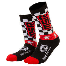MSR Youth MX Socks Size 1-7 Checkers