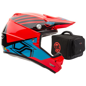 MSR™ Mav4 w/MIPS Helmet 2022 X-Small Red/Blue (with Free Helmet Bag)