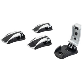 MSR® M6X Boot Replacement Buckle Set  Silver