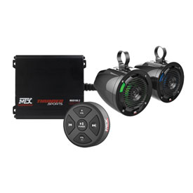 MTX Bluetooth Controlled Universal Two Speaker Motorsports Sound Package