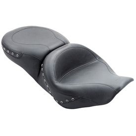 Mustang One Piece Ultra Touring Studded Smooth Motorcycle Seat
