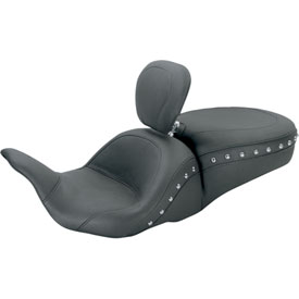 Mustang Lowdown Studded Seat with Driver Backrest