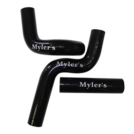 Mylers Silicone Radiator Hose Kit Black