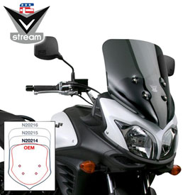 National Cycle VStream FMR Coated Windshield