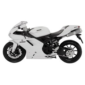 New Ray Die-Cast Ducati 1198 Motorcycle Toy Replica