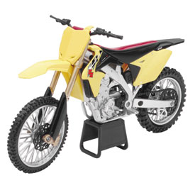 New Ray Die-Cast Suzuki RMZ450 Motorcycle Replica 1:12 Scale