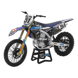 New Ray Die-Cast Yamaha YZ450F Barcia Motorcycle Replica 