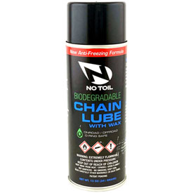 No Toil Biodegradable Chain Lube with Wax 12 oz.