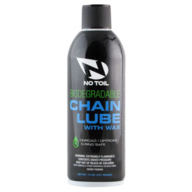 No Toil Biodegradable Chain Lube with Wax 12 oz.