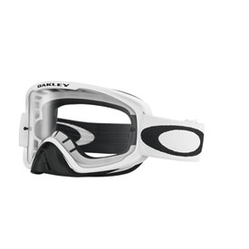 Oakley O2 MX Goggle  Matte White Frame/Clear Lens