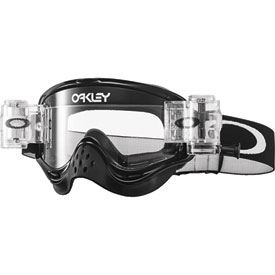 Oakley O Frame Goggle  Race-Ready Jet Black Frame/Clear Lens