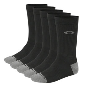 Oakley Performance Basic Crew Socks - 5 Pack
