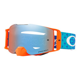 Oakley Front Line Goggle 2019  TLD Starburst Blue Orange Frame/Prizm Sapphire Lens