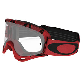 Oakley O Frame Goggle  Intimidator Red Black Frame/Clear Lens