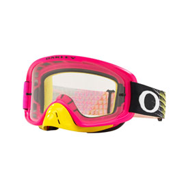 Oakley O Frame 2.0 Goggle  Dissolve Pink Yellow Frame/Clear Lens