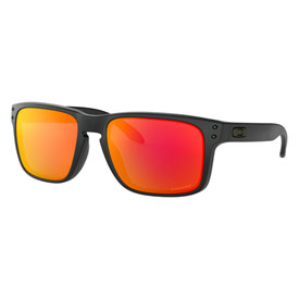 Oakley Holbrook Sunglasses Matte Black Frame/Prizm Ruby Lens