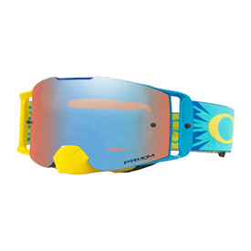 Oakley Front Line Goggle 2019  High Voltage Blue Yellow Frame/Prizm Sapphire Iridium Lens