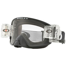 Oakley O Frame 2.0 Pro Goggle  Matte Black Frame/Clear Lens/RR Roll-Off