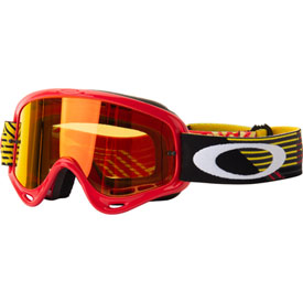 Oakley O Frame Sand Goggle  Circuit Red Yellow Frame/Fire Lens