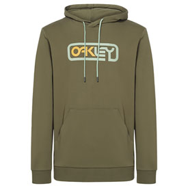 Oakley Locked In B1B Hooded Sweatshirt Large New Dark Brush/New Jade