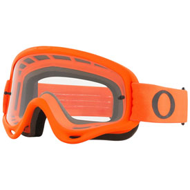Oakley Youth XS O Frame Goggle  Moto Orange Frame/Clear Lens