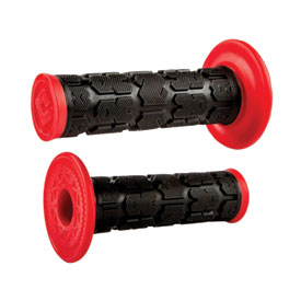 Odi Rogue Dual-Ply MX Grips Black/Red