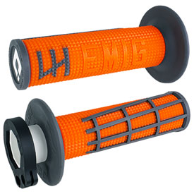 Odi V2 Emig 2.0 MX Lock-On Grips Orange/Graphite