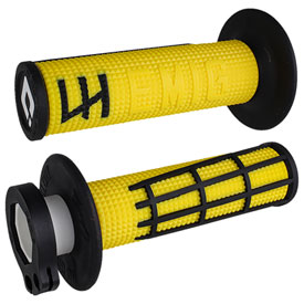 Odi V2 Emig 2.0 MX Lock-On Grips Yellow/Black