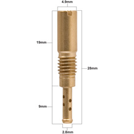 thumbnail image 2 of MIKUNI PILOT JET N224.103 35 2 of 13