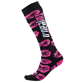 O'Neal Racing Women's Pro MX Print Socks Size 8-10 XOXO