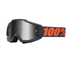 100% Accuri Sand Goggle  Gunmetal Frame/Grey Smoke Lens