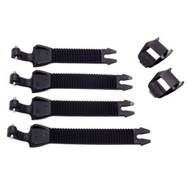 Black, Youth ONeal Rider Boot Strap Kit 