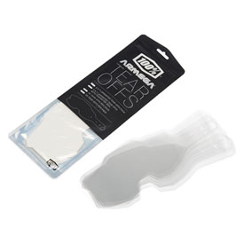 100% Armega/ARmatic Goggle Tear-Offs 14 Pack Perimeter Laminated Clear