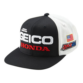 100% Geico/Honda Podium Snapback Hat 2018