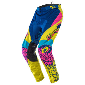 O'Neal Racing Mayhem Crackle 91 Pants 38" Yellow/White/Blue